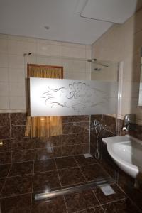 Koupelna v ubytování Hotel Konak Su