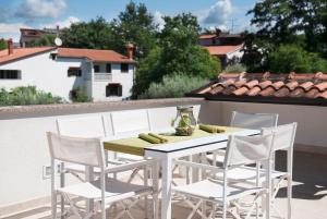Balkón nebo terasa v ubytování Apartments Tena