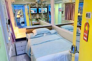 LongWin Hostel - Jordan MTR 객실 침대