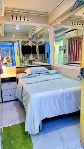 Giường trong phòng chung tại LongWin Hostel - Jordan MTR