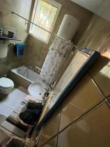 Et badeværelse på La casa di Giò