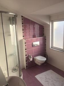 A bathroom at Safa Apartment