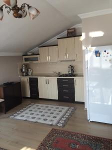 A kitchen or kitchenette at Safa Apartment
