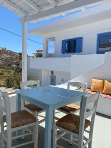 Ban công/sân hiên tại Vegera Apartment 'Notias', Stavros Donoussa