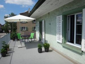 Budova, kde se bed and breakfast nachází