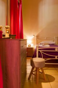 Posteľ alebo postele v izbe v ubytovaní Renata Rooms & Studios