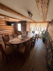 Posezení v ubytování Casa de pe Deal