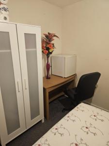 Postel nebo postele na pokoji v ubytování Carpricorn lodge