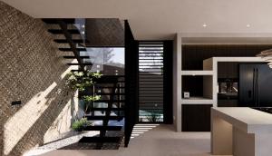 Una cocina o cocineta en The Villas by LXRYHOME