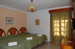 Postel nebo postele na pokoji v ubytování Hotel Antonio Conil