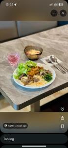 a picture of a plate of food on a table at 50100 Event Hall in Ongon