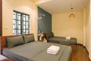 Ruang duduk di Boho Hotel & Travel - Nguyen Huu Huan