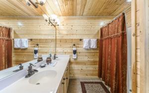 Vannituba majutusasutuses Rockytop Hideaway +35 fotot