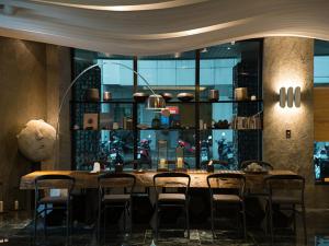 Restoran või mõni muu söögikoht majutusasutuses Hotelday+ Hualien