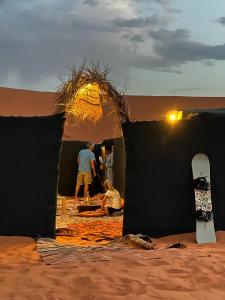 Hosté ubytování Merzouga Camping Trek