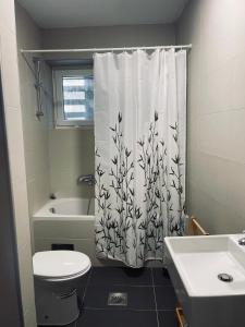 Ένα μπάνιο στο Apartment Olivia