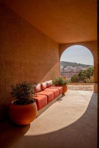 Posezení v ubytování Hôtel Mylos - Cargèse
