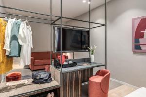 Posezení v ubytování Parioli Cube Hotel