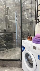 Un baño de Апартаменты в ЖК Landmark - Байтерек, Хан Шатыр, Абу Даби плаза