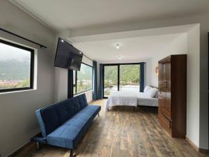 Katil atau katil-katil dalam bilik di Skyline Retreat Suite
