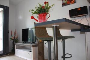 Televisyen dan/atau pusat hiburan di SunGate No 14 - Aurora Vista - ABC536 - nur Feriengäste! +13 gambar