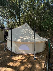 Fotografie z fotogalerie ubytování Tente Lodge avec Vue sur la Baie d'Ajaccio v Ajacciu