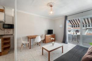 TV a/nebo společenská místnost v ubytování Bed and breakfast