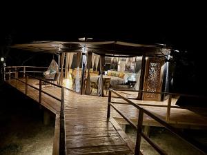 Getränke in der Unterkunft Olkinyei Mara Tented Camp