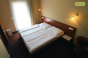 Postel nebo postele na pokoji v ubytování Penzion Termal