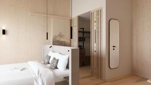 Postel nebo postele na pokoji v ubytování Hotel Neubergerhof