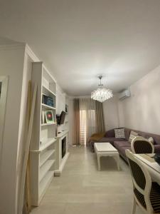 Η κουζίνα ή μικρή κουζίνα στο Beach House Apartment