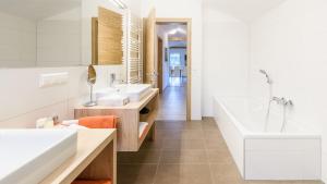 Kúpeľňa v ubytovaní Appartement In Unterburg Am Klopeiner See
