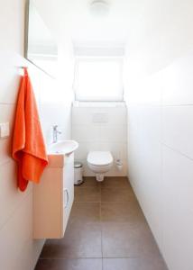 Kúpeľňa v ubytovaní Appartement In Unterburg Am Klopeiner See