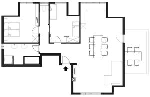 Plán poschodí v ubytovaní Appartement In Unterburg Am Klopeiner See