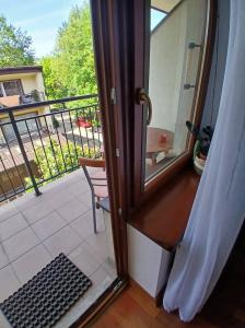 Μπαλκόνι ή βεράντα στο Apartament11 Brzozowa 5minut Krupówki, garaż