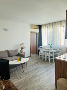 Posezení v ubytování Green Paradise apartments