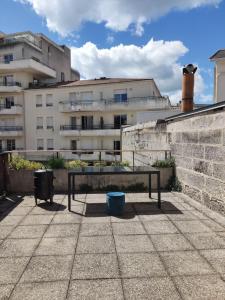 Balkón nebo terasa v ubytování Terrasse plein ciel, 10 minutes gares et centre-ville, parking