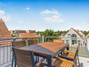 Μπαλκόνι ή βεράντα στο Objekt-Nr 154 - Hafen - Vorderreihe