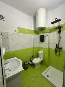 Koupelna v ubytování Vila Star