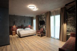 Postel nebo postele na pokoji v ubytování Crimea Wine Hotel