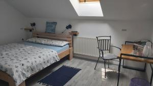 Postel nebo postele na pokoji v ubytování Studio apartman GRIZZLY
