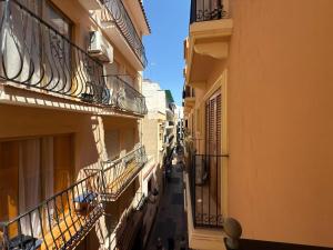 Balkón nebo terasa v ubytování Apartamento pleno centro Benidorm