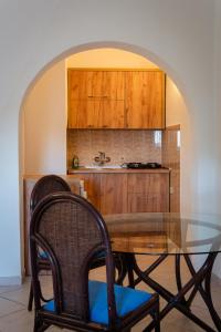 Kuchyň nebo kuchyňský kout v ubytování Apartments Noki