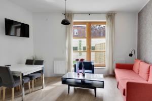 Posezení v ubytování Loft Apartments