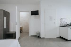 Kuchyň nebo kuchyňský kout v ubytování Noah&Chris Apartments