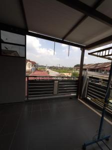 a view from the balcony of a building at MM HomeStay 82 in Kamunting