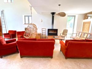 Χώρος καθιστικού στο L'appartement Vicente