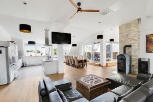 Posezení v ubytování Loft Apartments