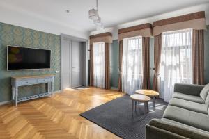 Et tv og/eller underholdning på Roze Republikas Apartments