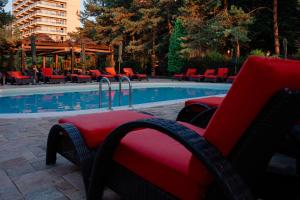 Bazén v ubytování Dreamland Oasis nebo v jeho okolí